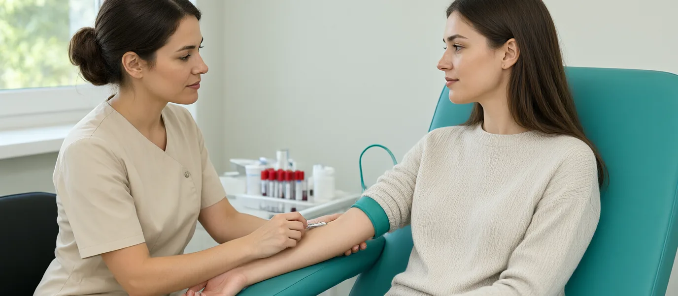 Syphilis : test sanguin Syphilis : test sanguin