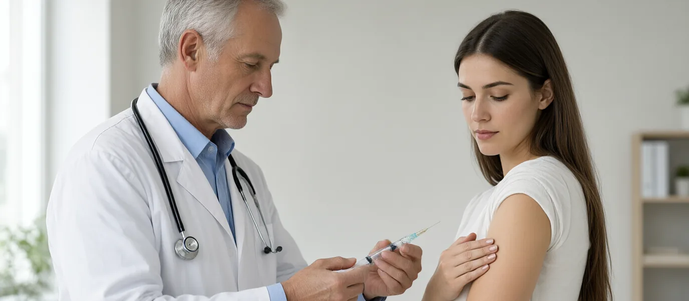 Injection contraceptive : dans le bras Injection contraceptive : dans le bras
